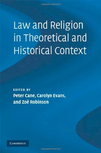 Law and Religion in Theoretical and Historical Context