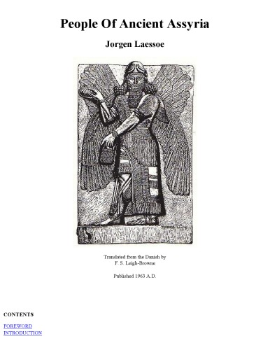People of Ancient Assyria