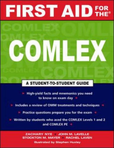 First Aid for the COMLEX: An Osteopathic Manipulative Medicine Reveiw