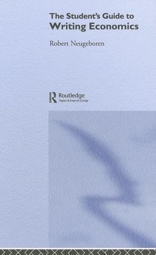 The Student's Guide to Writing Economics