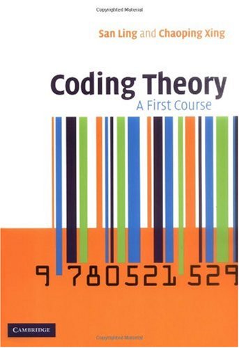 Coding Theory: A First Course