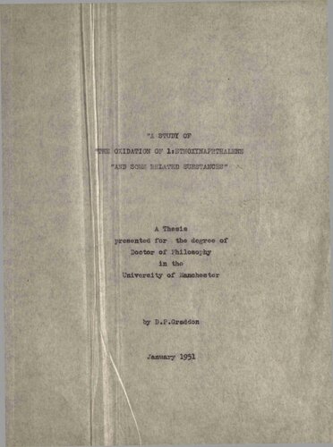 A Study of the Oxidation of 1:Ethoxynaphthalene and Some Related Substances
