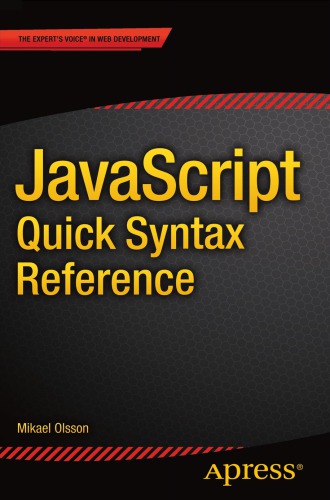 JavaScript quick syntax reference