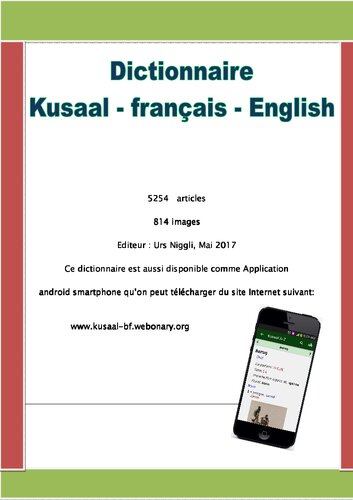 Dictionnaire Kusaal - français - English