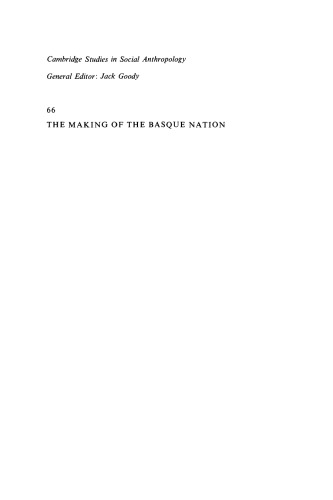 The making of the Basque nation