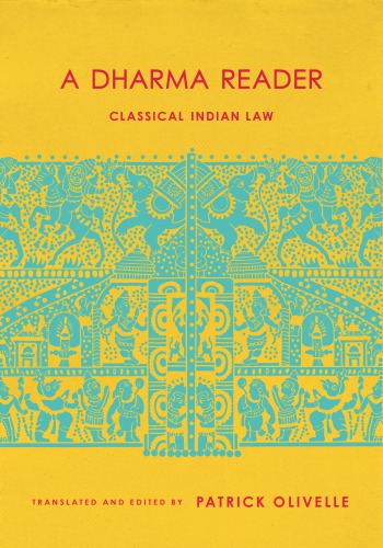 DHARMA READER -: classical indian law