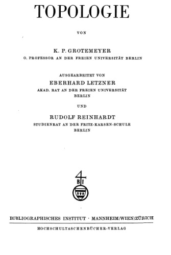 Topologie
