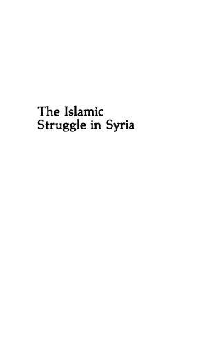 The Islamic Struggle in Syria