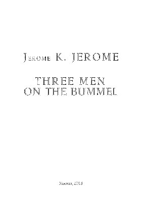 Three Men on the Bummel