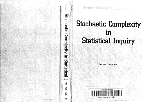 Stochastic complexity in statistical inquiry