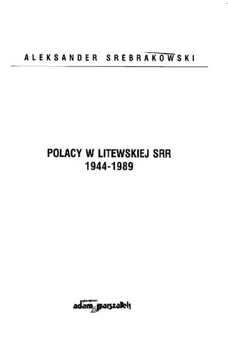 Polacy w Litewskiej SRR, 1944-1989
