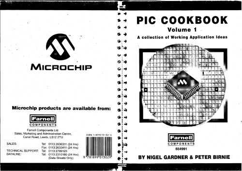 PIC cookbook. Vol. 1, A collection of working application ideas