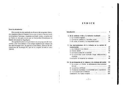 Los escenarios de la violencia. Conductas anómicas y orden social en la España actual