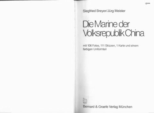 Die Marine der Volksrepublik China