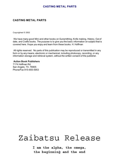 Casting Metal Parts