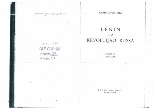 Lênin e a Revolução Russa