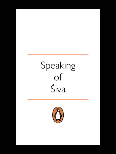 Speaking of Śiva
