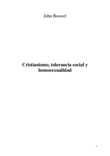 Cristianismo, tolerancia social y homosexualidad. Los gays en Europa occidental desde el comienzo de la Era Cristiana hasta el siglo XIV