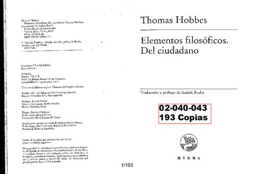 Elementos Filosoficos