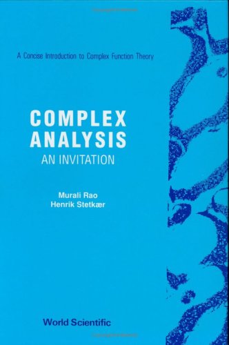 Complex analysis: An invitation