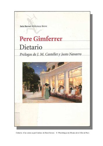 Gimferrer, Pere - Dietario 1979 -1980
