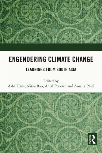 Engendering Climate Change: Learnings from South Asia