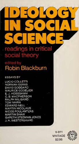 Ideology in Social Science