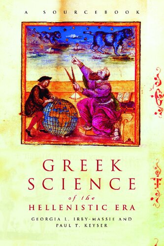 Greek Science of the Hellenistic Era: A Sourcebook