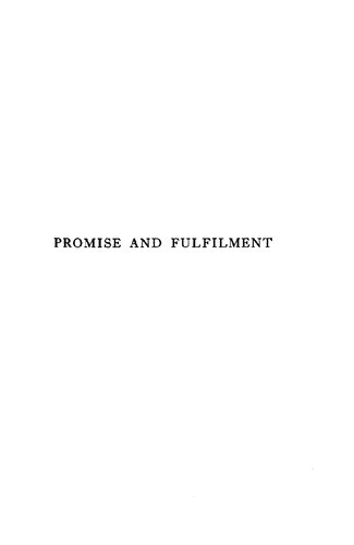 Promise and fulfilment: essays presented to Professor S.H. Hooke in celebration of his 90th birthday