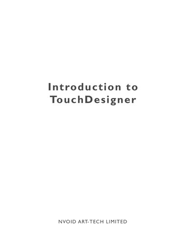 introduction-to-touchdesigner