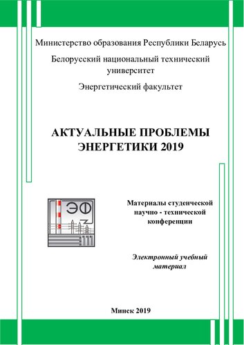 Актуальные проблемы энергетики 2019