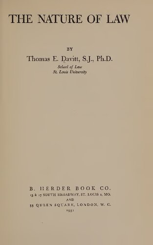 The Nature of Law