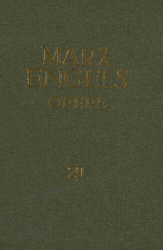 Karl Marx, Friedrich Engels. Opere