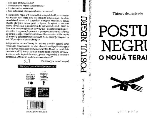 Postul negru - o noua terapie