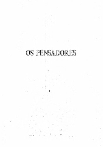 Os Pré-Socráticos