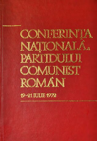 Conferința națională a Partidului Comunist Român 19—21 iulie 1972