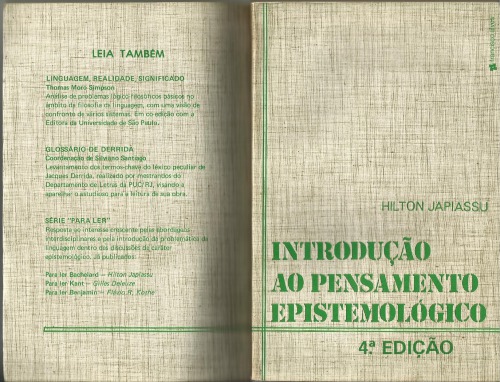 Introdução ao Pensamento Epistemológico