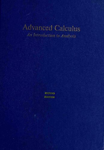 Advanced Calculus