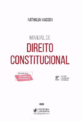 Manual de Direito Constitucional