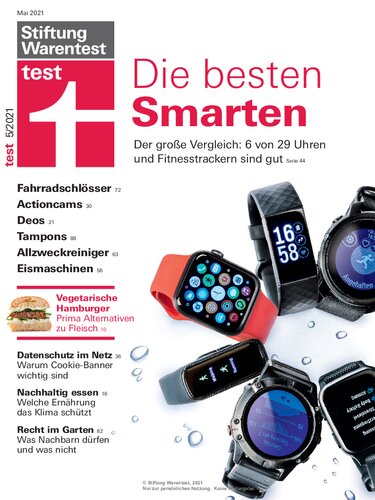 Stiftung Warentest Mai 2021