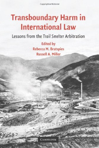 Transboundary Harm in International Law: Lessons from the Trail Smelter Arbitration