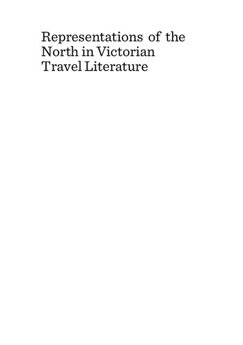 Representations of the North in Victorian Travel Literature