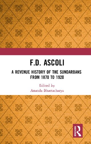 A Revenue History of the Sundarbans From 1870 To 1920