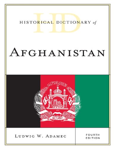 Historical Dictionary of Afghanistan