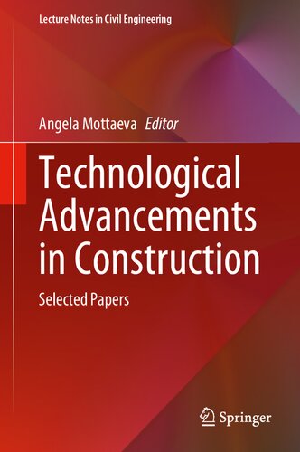 Technological Advancements in Construction: Selected Papers