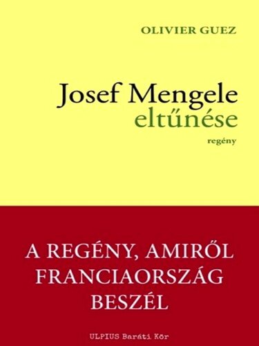 Josef Mengele eltűnése