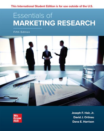 ISE Essentials of Marketing Research (ISE HED IRWIN MARKETING)