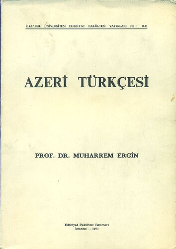 Azeri Türkçesi