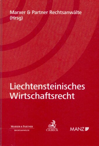 Liechtensteinisches Wirtschaftsrecht