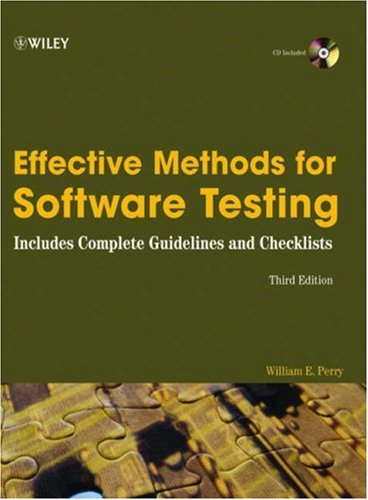 Effective Methods for Software Testing